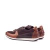 Custom sneakers corsini 3355 brown leather and suede