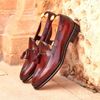 Custom loafers 2919 burgundy patina