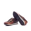 Custom sneakers corsini 3355 brown leather and suede	