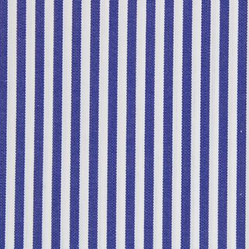 Dark Blue and White Banker Stripe shirt fabric a1989