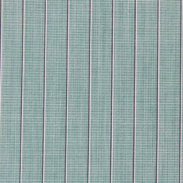 Grey Pinstripes on Green shirt fabric - A48