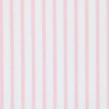 Pink on White Pinstripes shirt fabric T159
