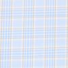 Avellino Blue and Brown Checks on White A1144