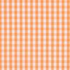 Alumo Orange and White Gingham Checks shirt fabric a883
