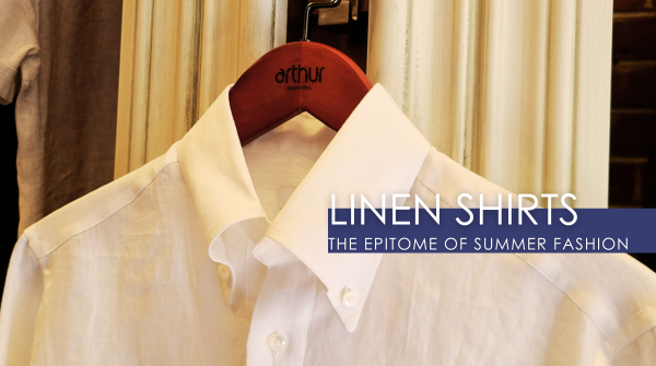 Linen Shirts. The epitome of summer fashion.