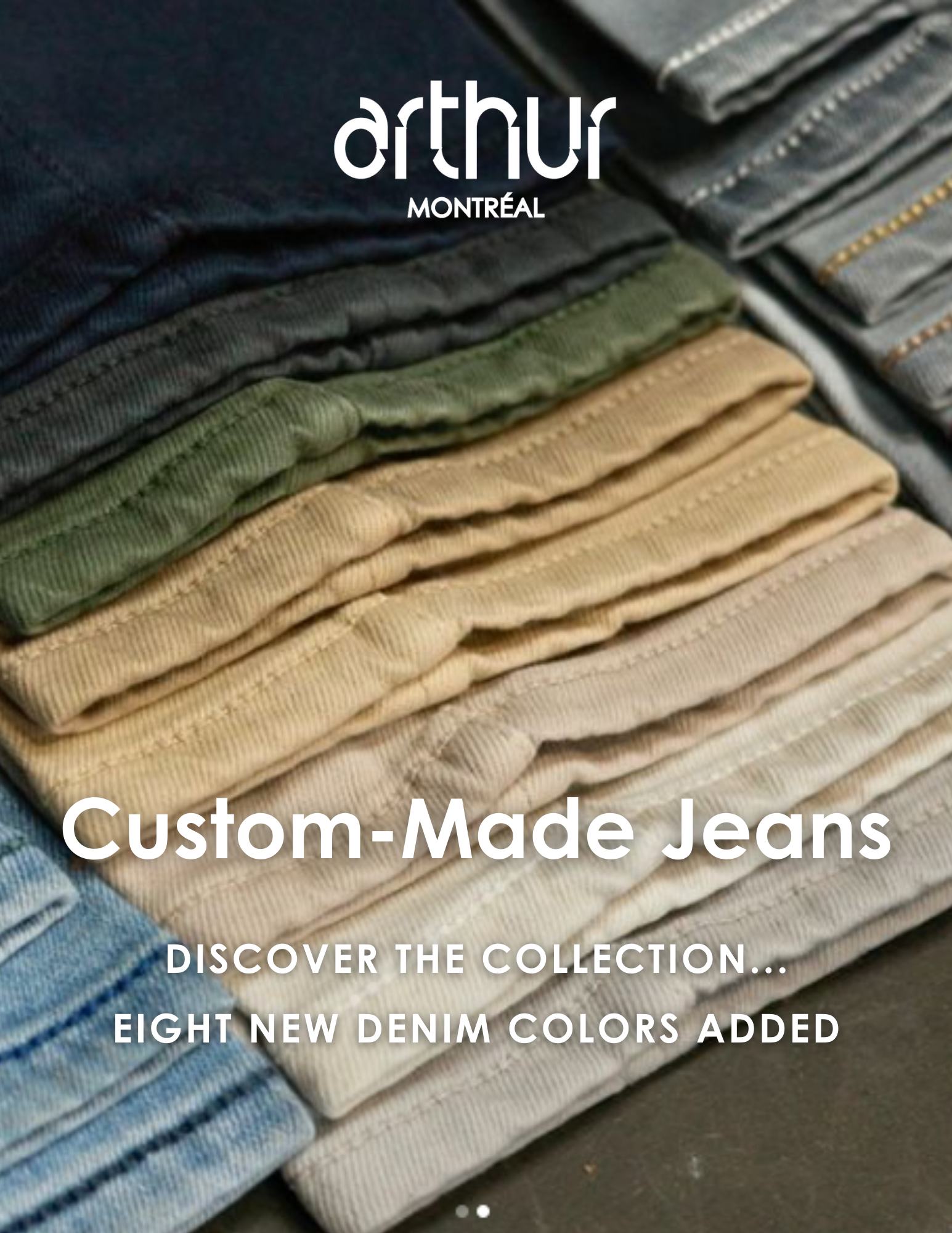 customize some jeans or pants to make them stacked